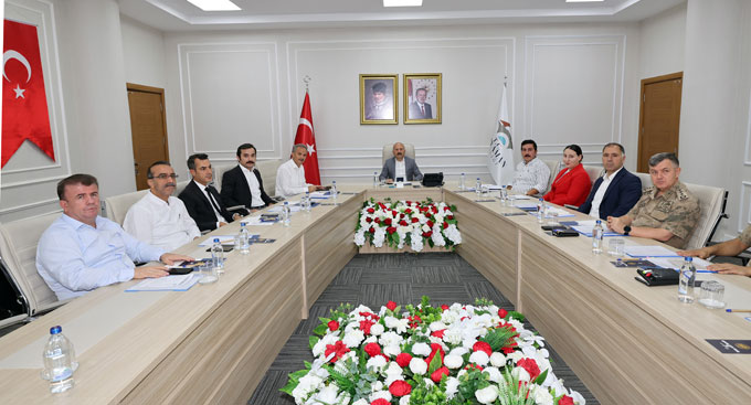Kadına Yönelik Şiddetle Mücadele Koordinasyon Toplantısı Yapıldı.